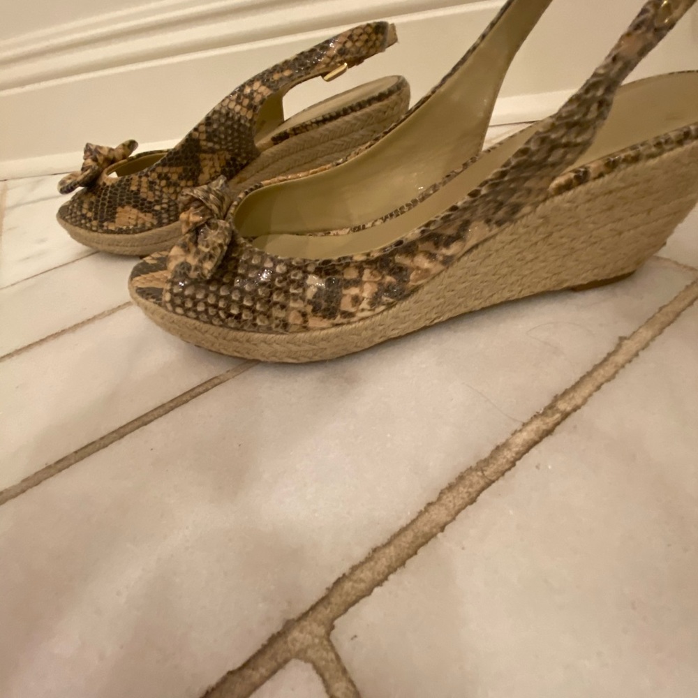 Neutral Python Espadrille - image 1